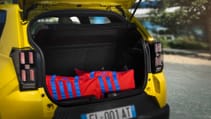 Close up shot of Fiat Grande Panda boot