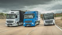 Mercedes-Benz eEconic and eActros front