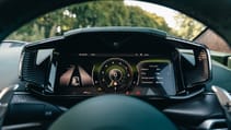 Aston Martin Vantage digital display