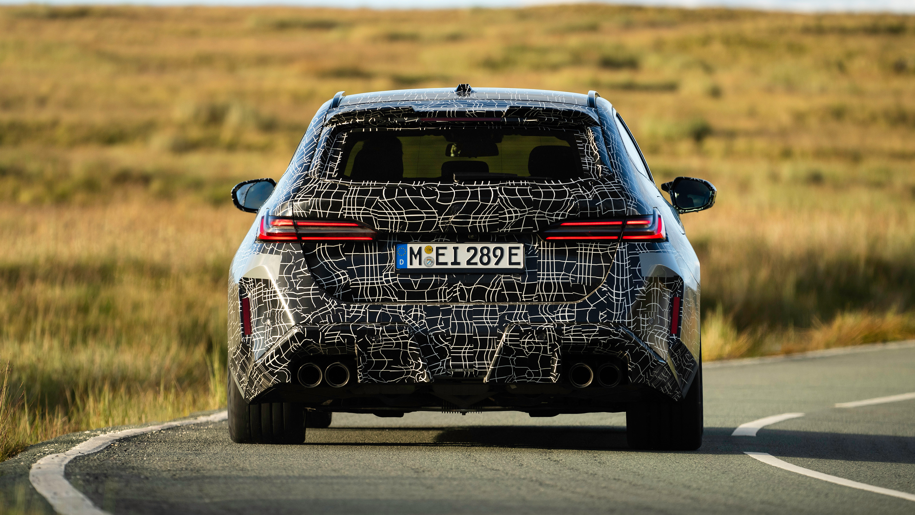 BMW M5 Touring prototype rear