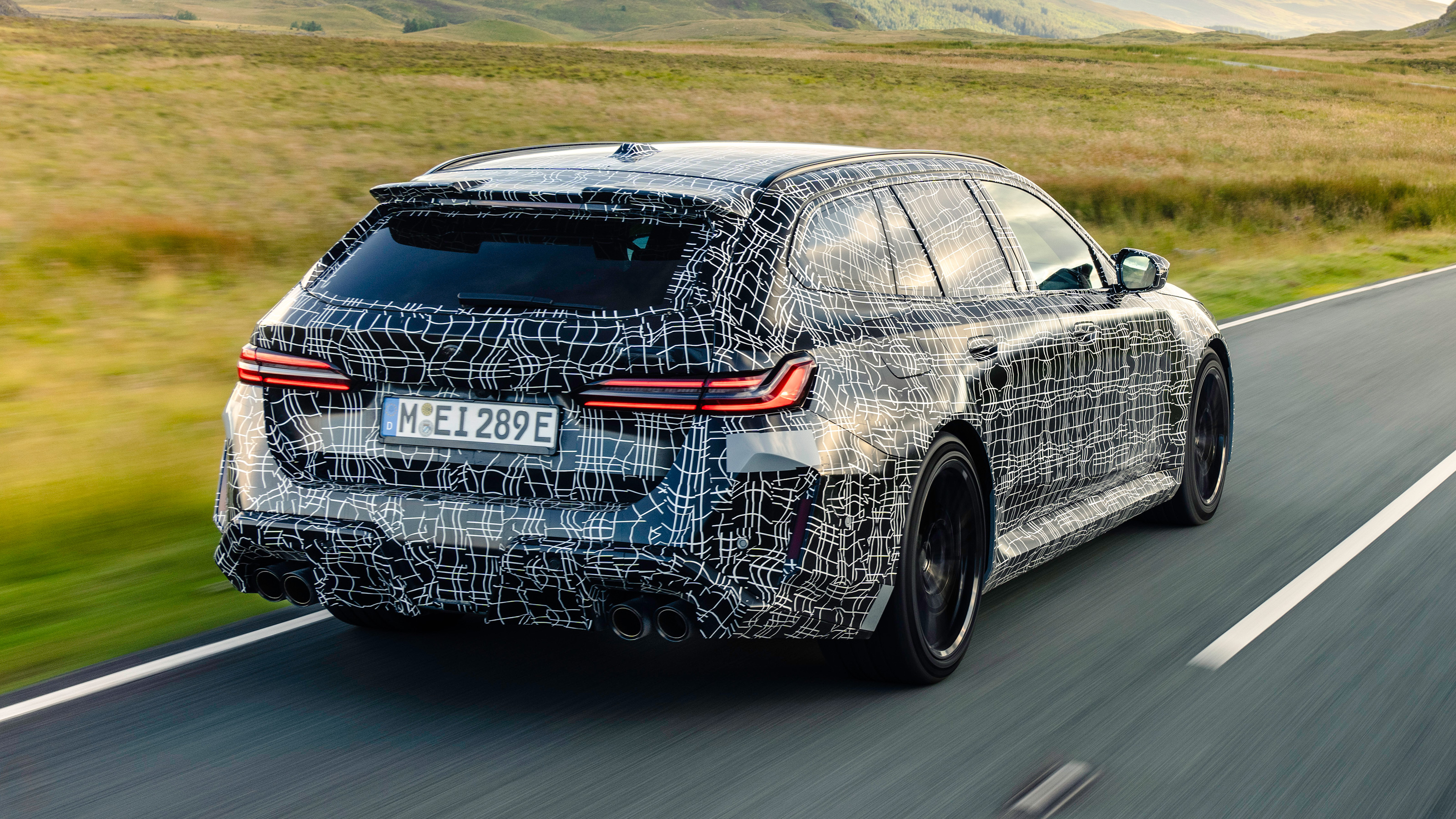 BMW M5 Touring prototype rear