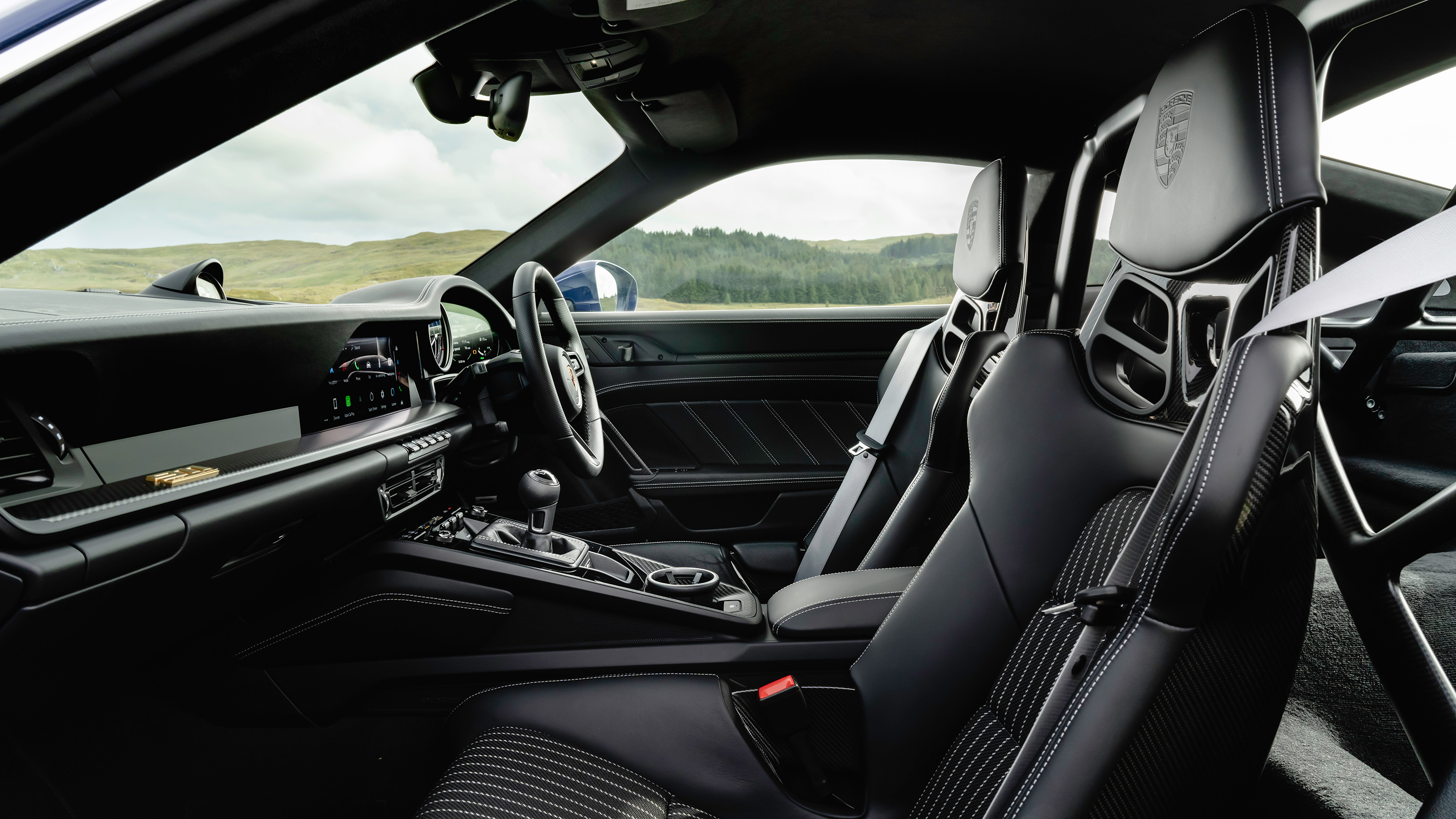 Porsche 911 S/T interior