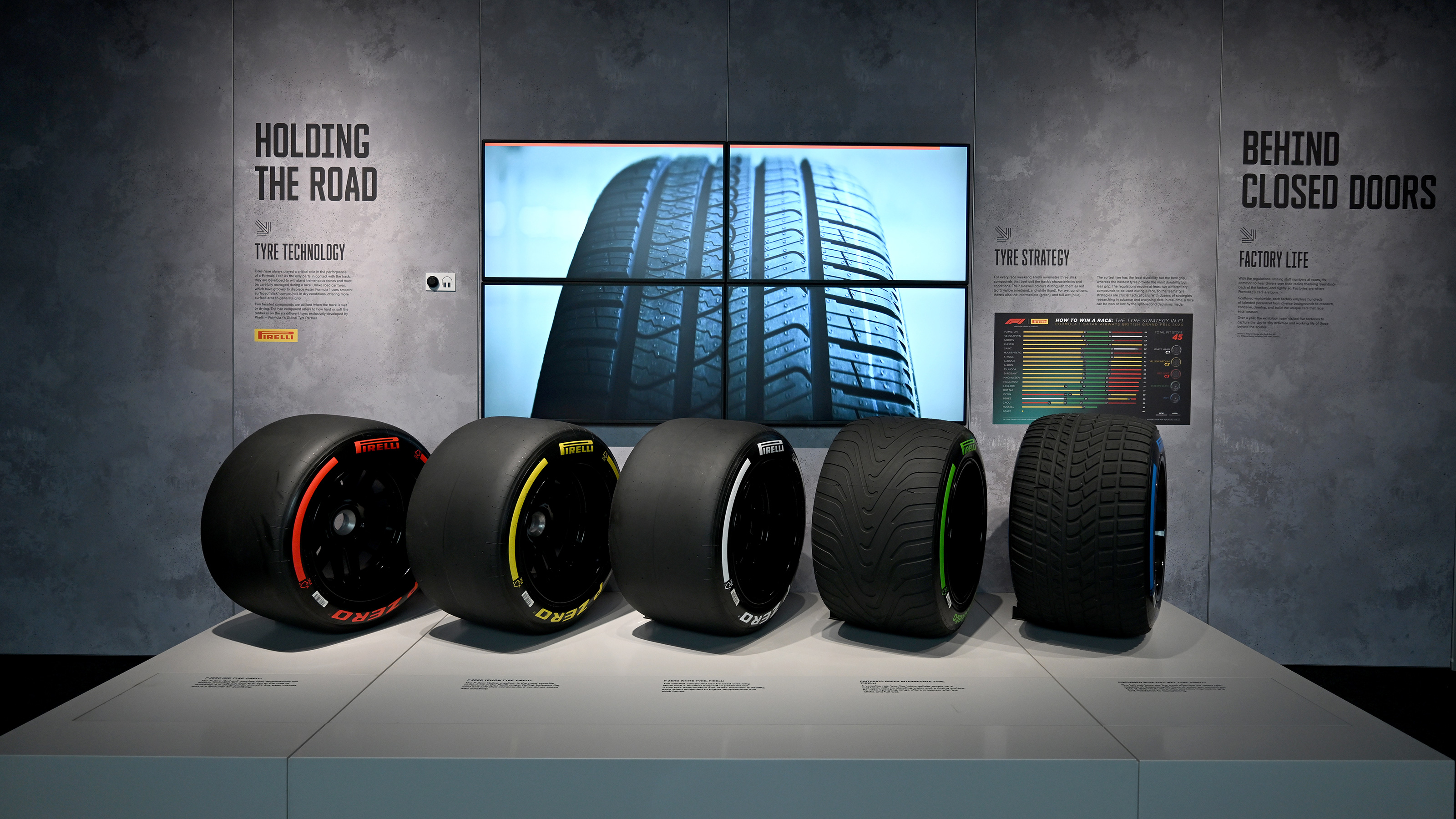 F1 Exhibition tyres