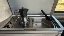 Volkswagen California kitchen sink