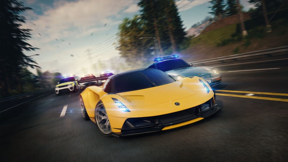 Need For Speed Unbound: Hot Pursuit mode