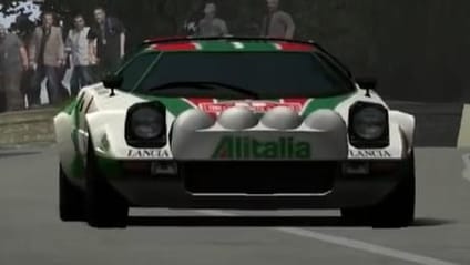 Lancia Stratos Rally Car