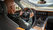 Bentley Continental GT Ollie Marriage driving interior