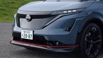 Nissan Ariya Nismo front end