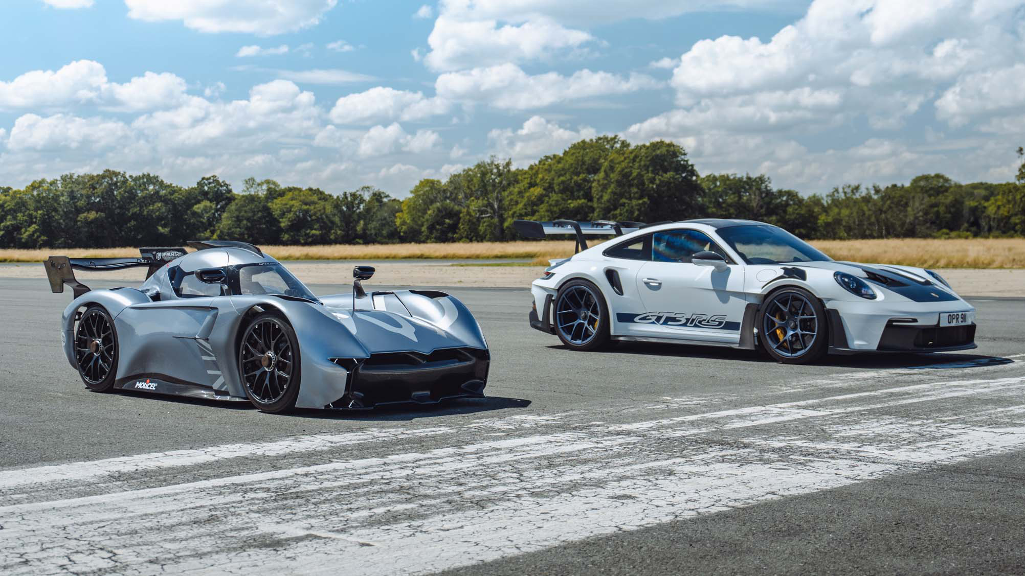 McMurtry Spéirling vs Porsche 911 GT3 RS