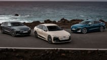 Group shot of new Audi A6 Sportback A6 Avant and S6