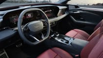 Cockpit shot of Audi A6