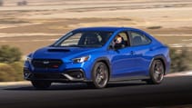 Subaru WRX exterior front three quarter 