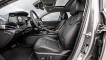 Hyundai Elantra front seats