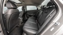 Hyundai Elantra back seats