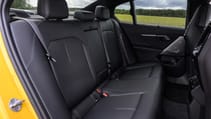 BMW M5 back seats