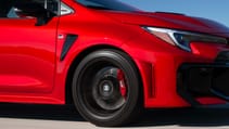 Toyota GR Corolla exterior side dynamic