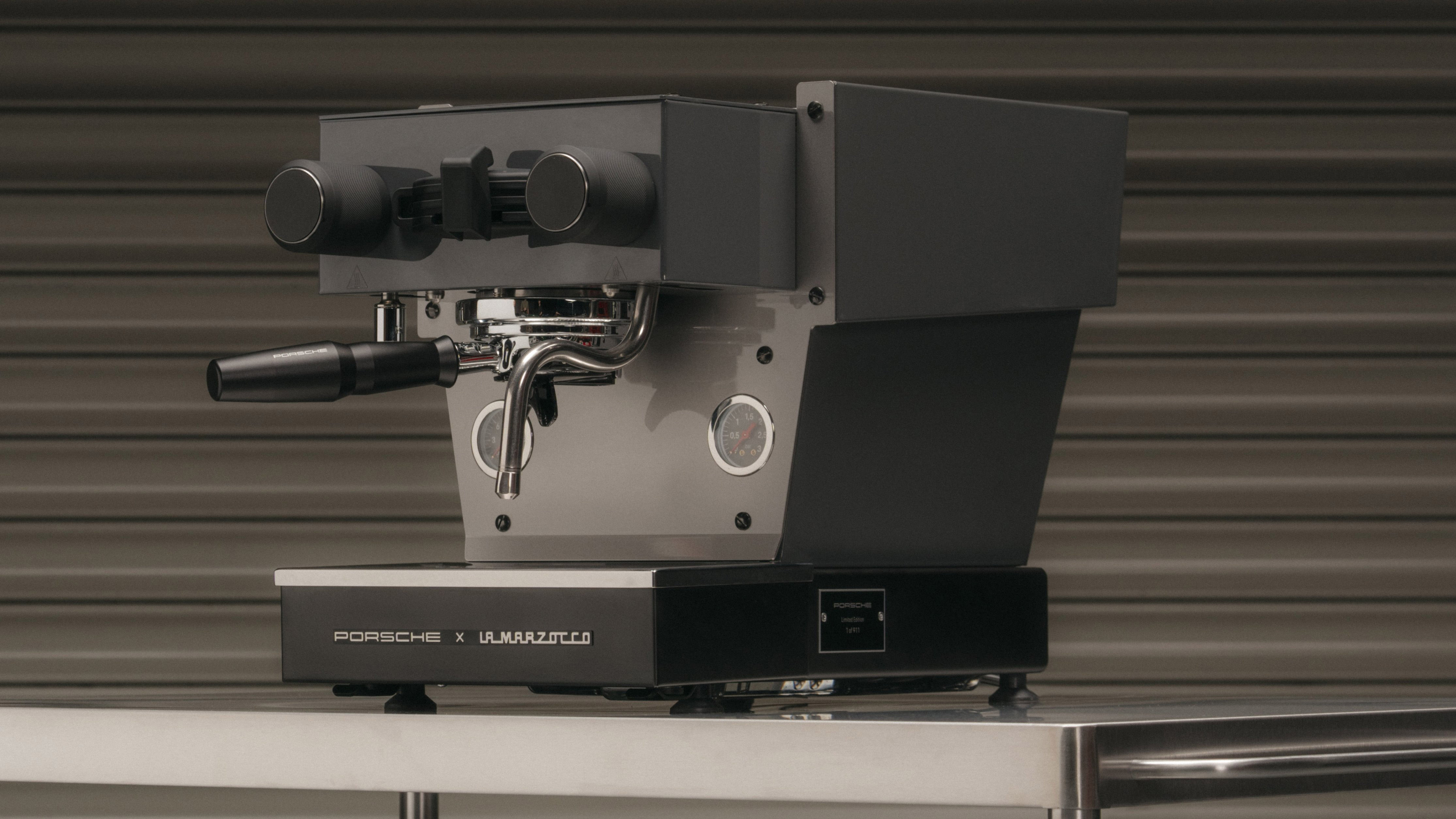 Porsche La Marzocco coffee machine