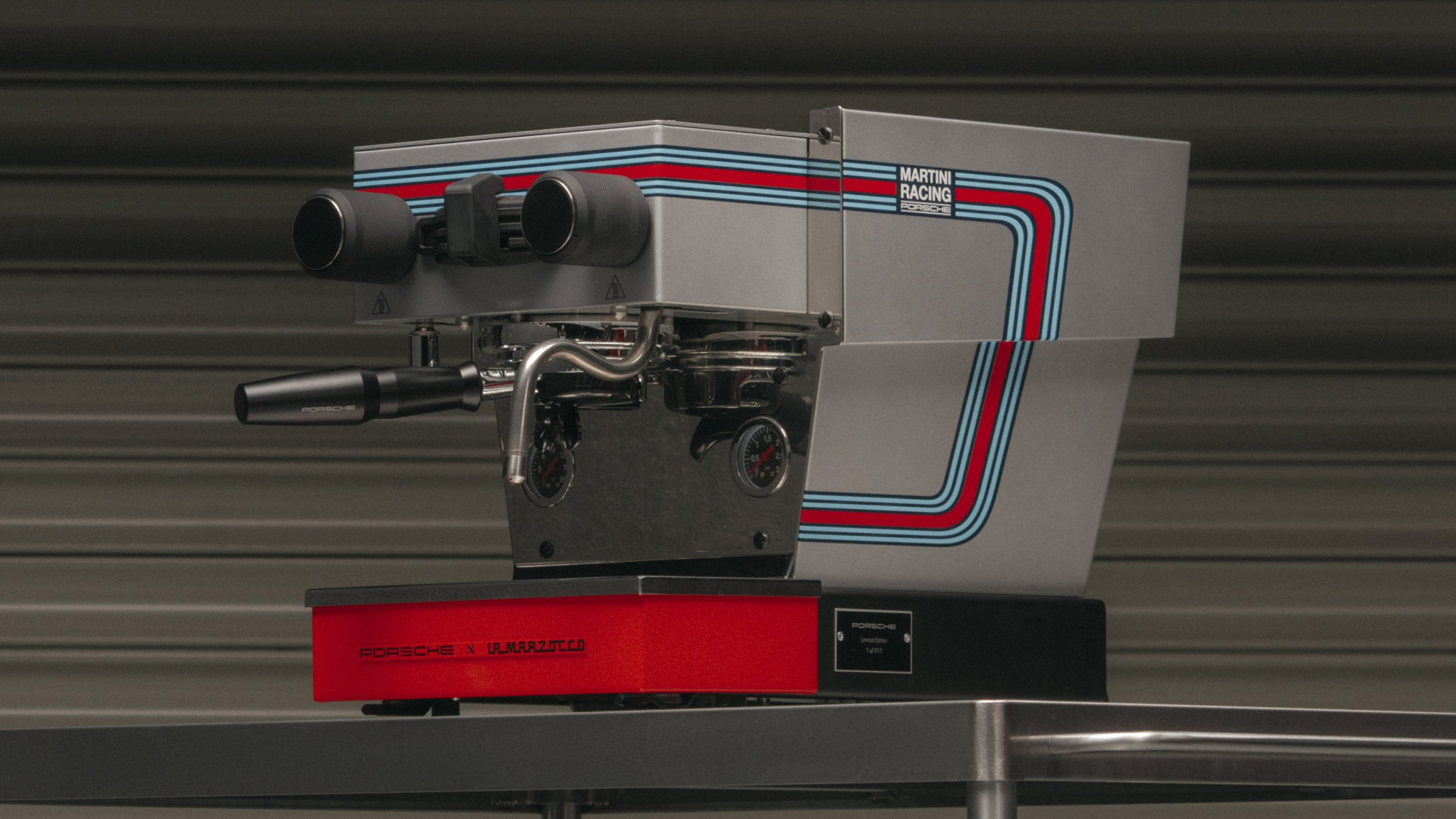 Porsche La Marzocco coffee machine