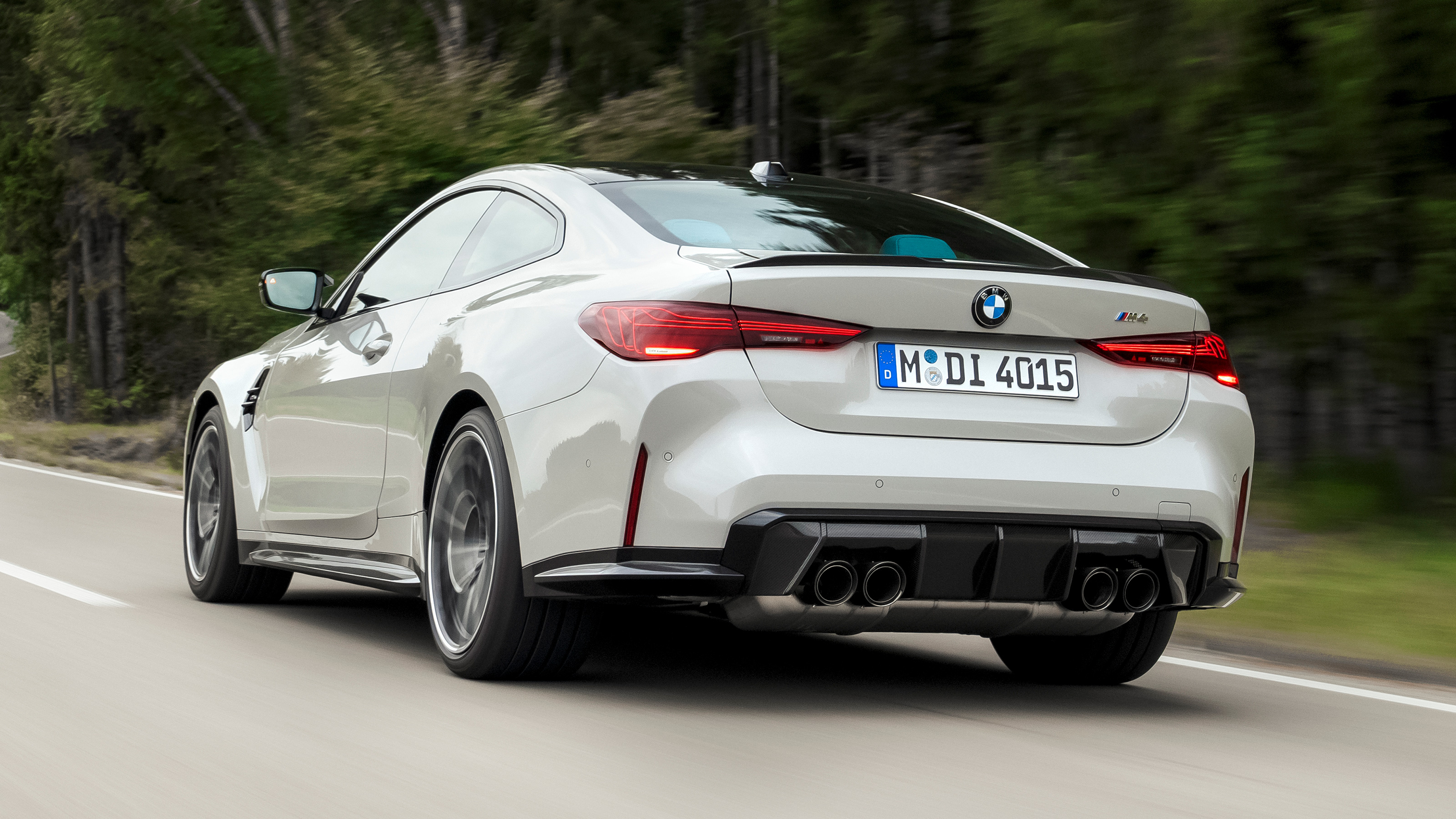 BMW M4 Competition rear