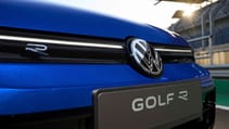 Volkswagen Golf R badge