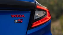 Subaru WRX exterior rear badge