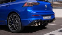 Volkswagen Golf R tailpipes