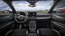 Abarth 600e interior front static