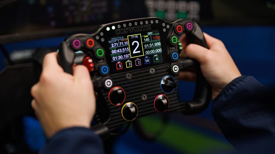 Cosworth CCW Mk2 Pro Sim steering wheel 