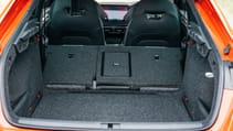 Skoda Octavia boot seats down