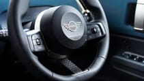 Mini Countryman electric interior steering wheel