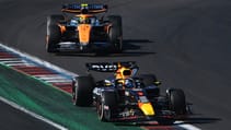 Max Verstappen Lando Norris racing