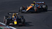 Max Verstappen Lando Norris racing COTA