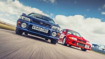 Subaru Impreza and Mitsubishi Lancer Evolution