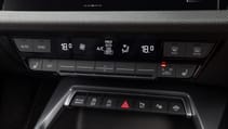 Audi A3 Saloon climate controls