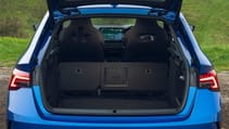 Skoda Octavia vRS boot seats down