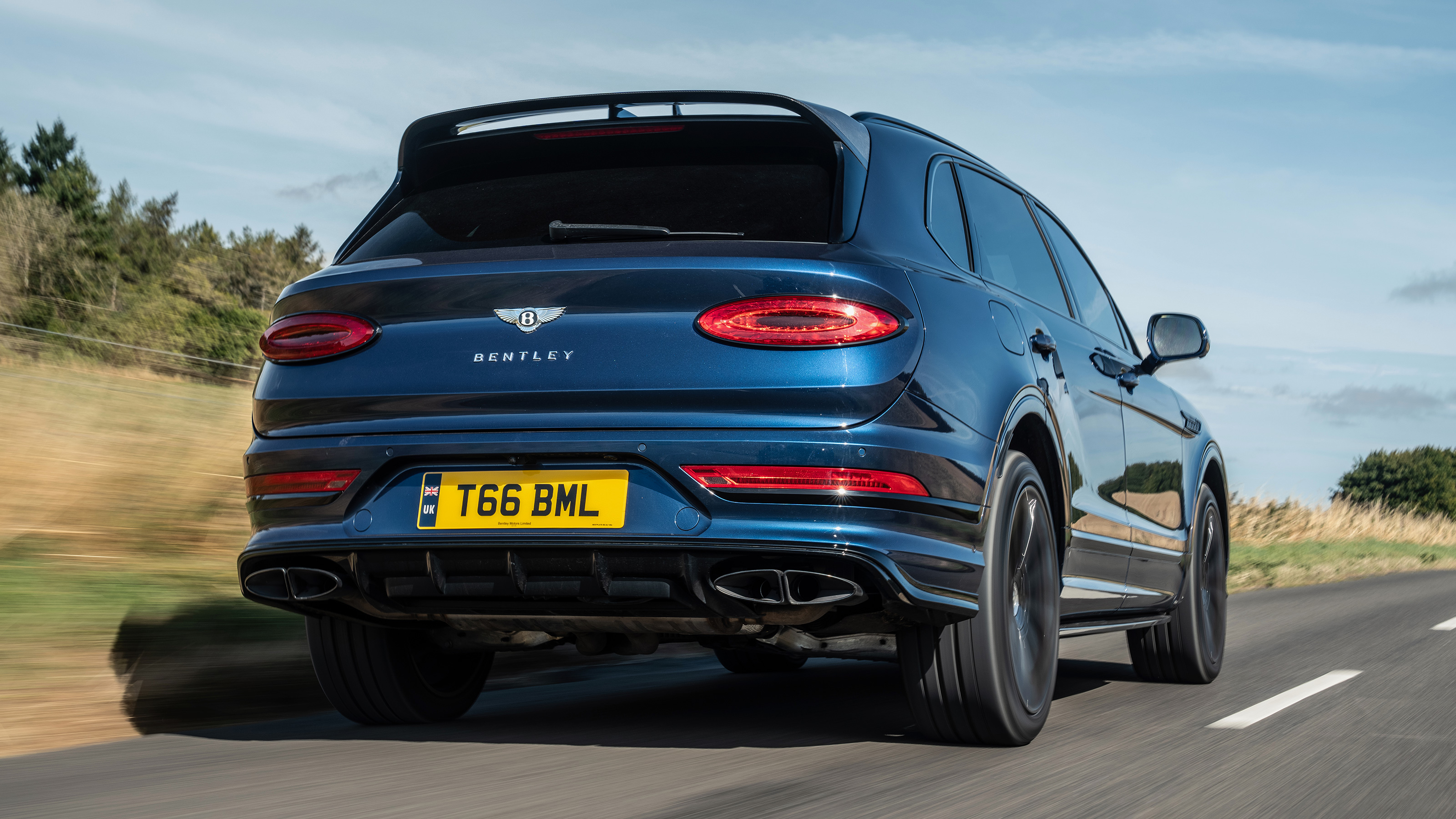 Bentley Bentayga rear