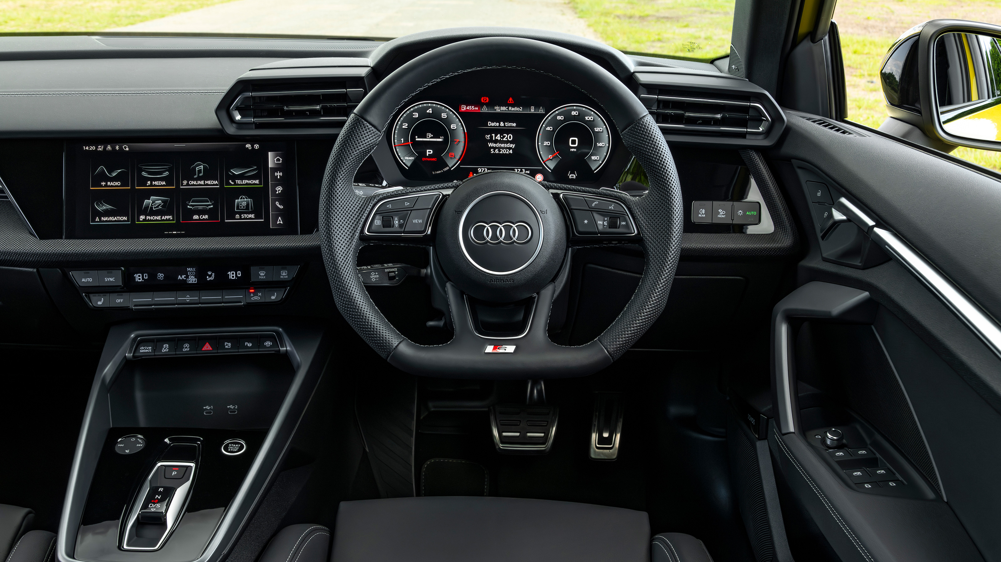 Audi A3 Saloon interior