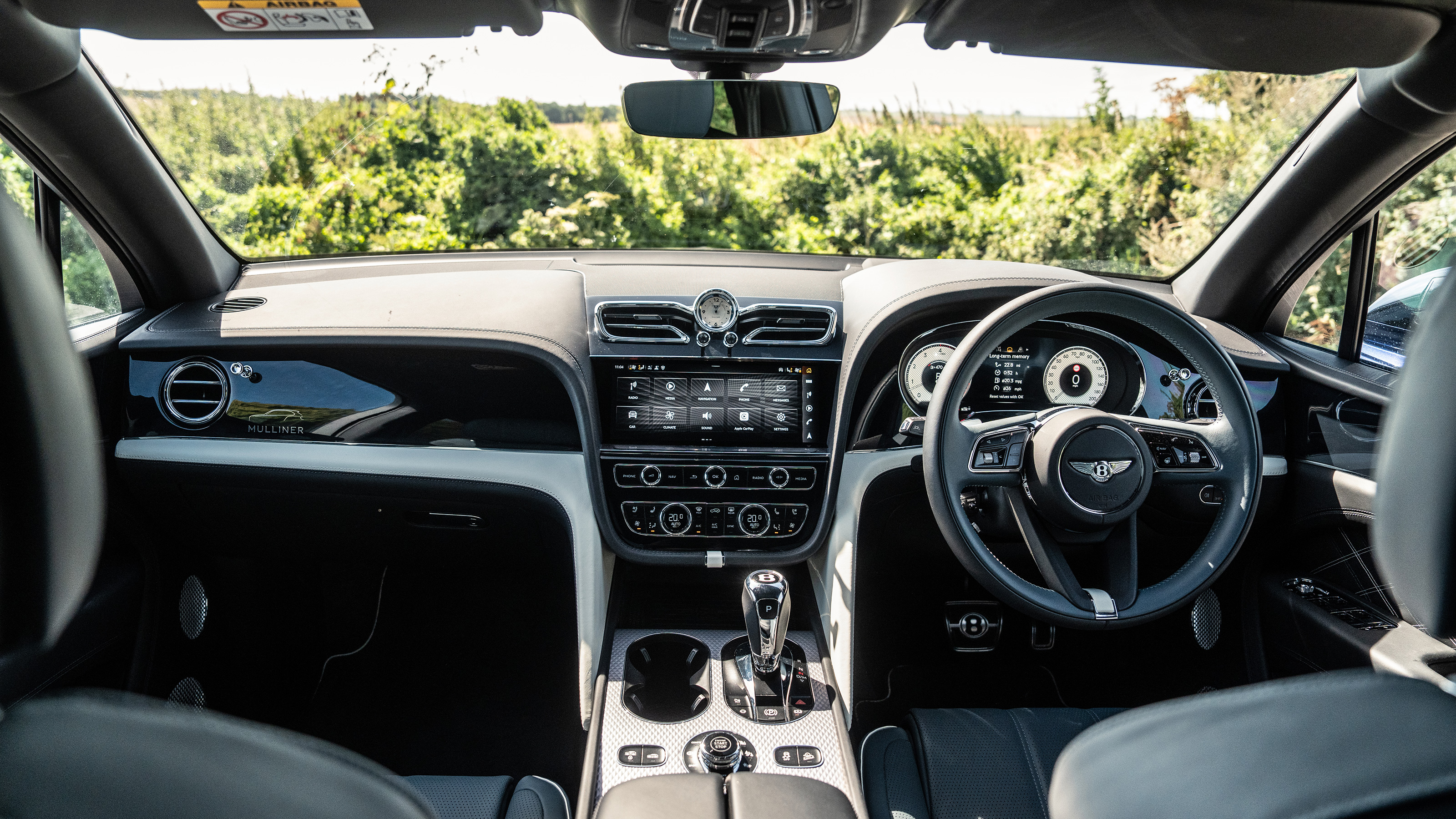 Bentley Bentayga interior