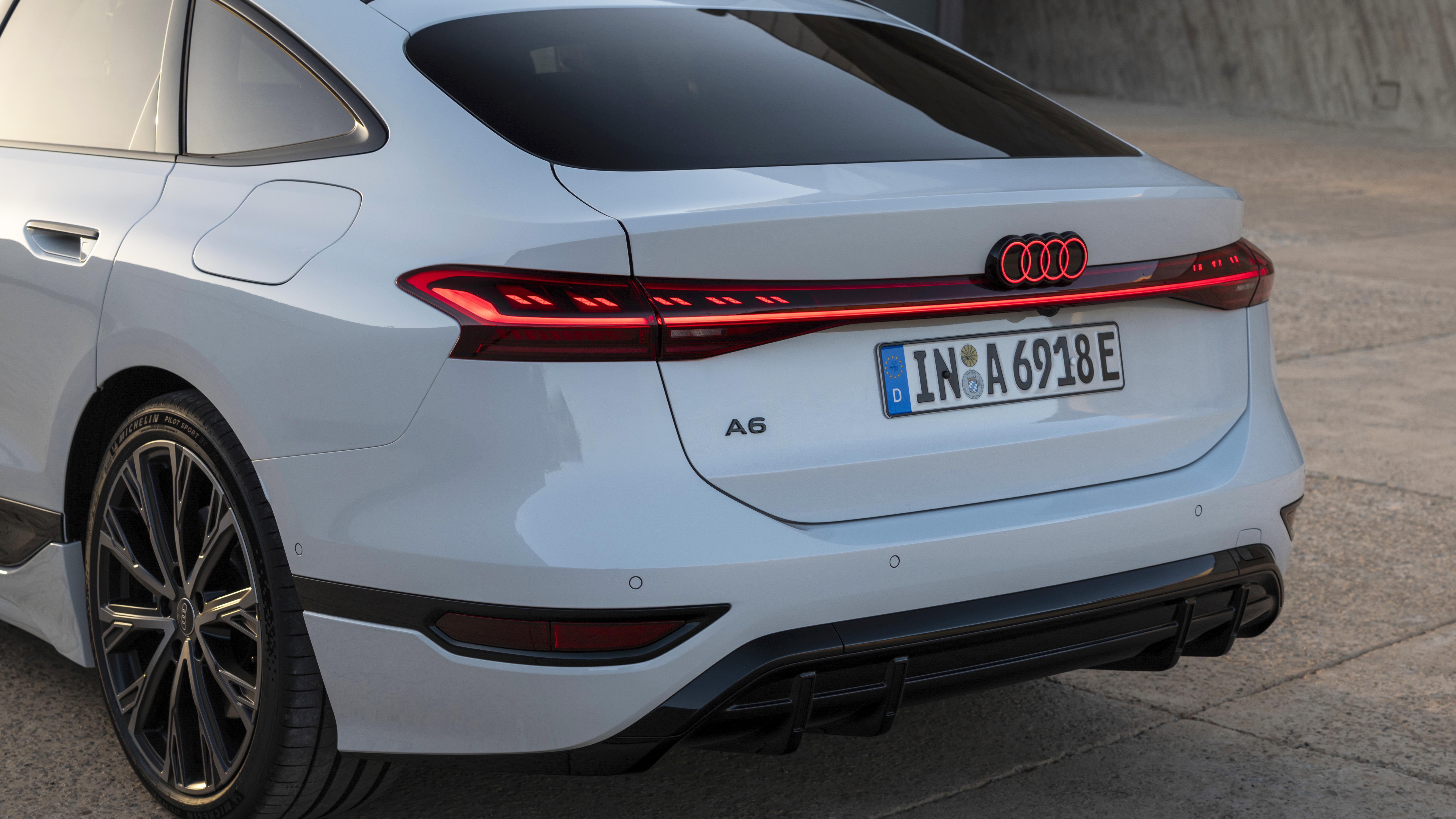 Audi A6 e-tron Sportback rear static