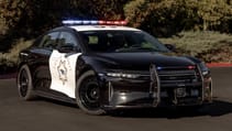 Lucid Air police car top gear