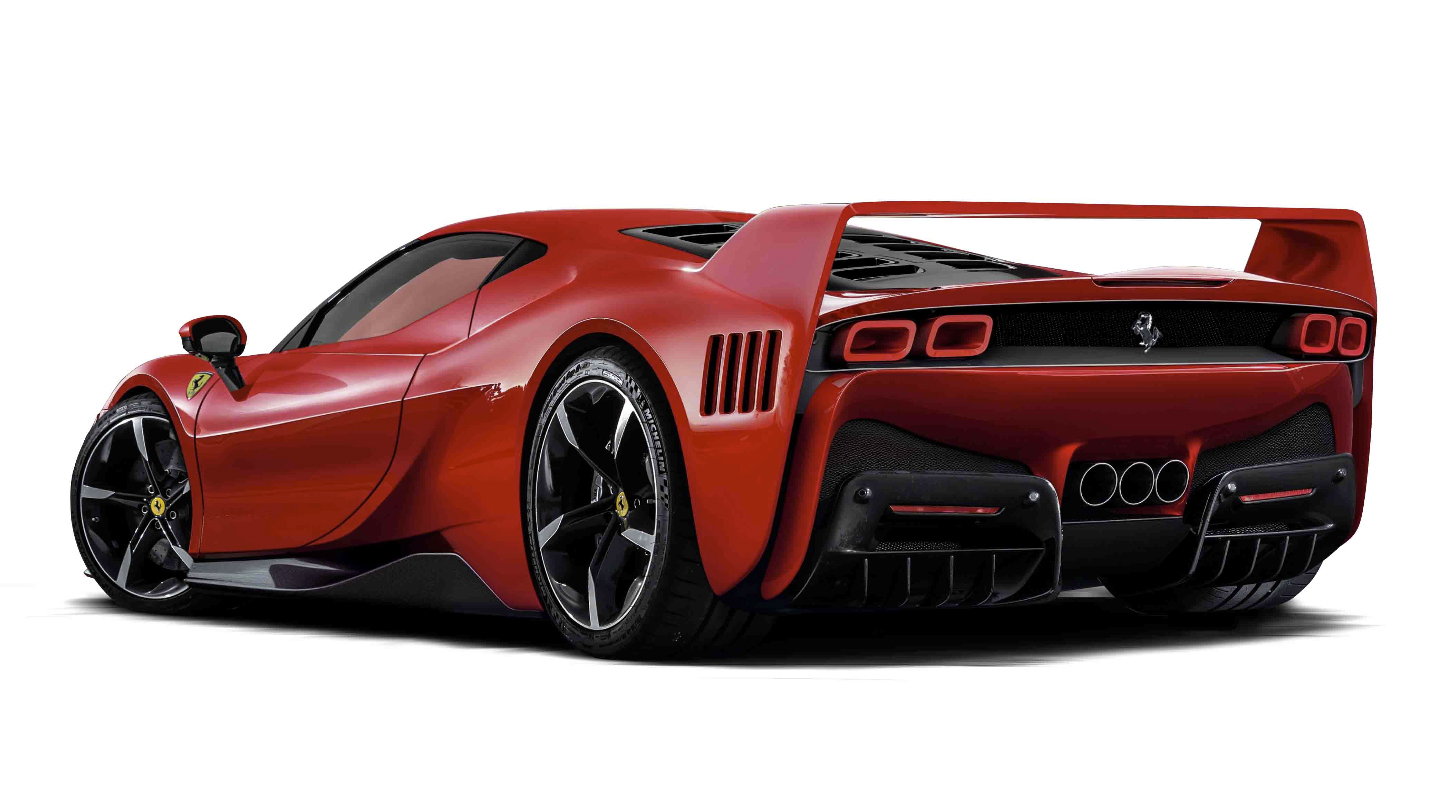 New Ferrari F40 render TOP GEAR 2024