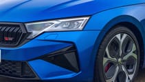 Skoda Octavia vRS front bumper/headlight/wheel static