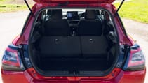 Suzuki Swift boot seats down