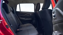 Suzuki Swift interior rear seats static