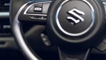 Suzuki Swift interior steering wheel