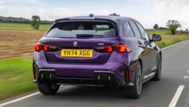 BMW 1 Series exterior rear three quarter dynamic