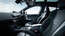 BMW 1 Series interior front seats