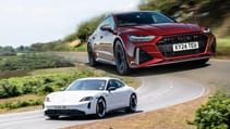 Audi RS7 vs Porsche Taycan Turbo S 