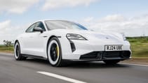 Porsche Taycan Turbo S front