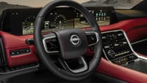 Nissan Patrol steering wheel